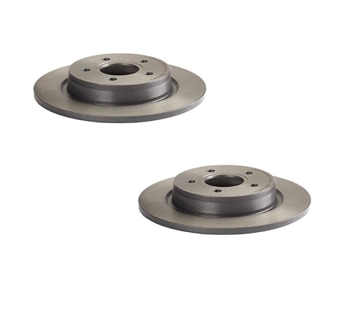 Volvo Brembo Brakes Kit - Pads and Rotors Rear (280mm) (Low-Met) 31341331 - Brembo 1539680KIT